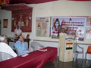 Meeting of Trusties in a temple in Thane